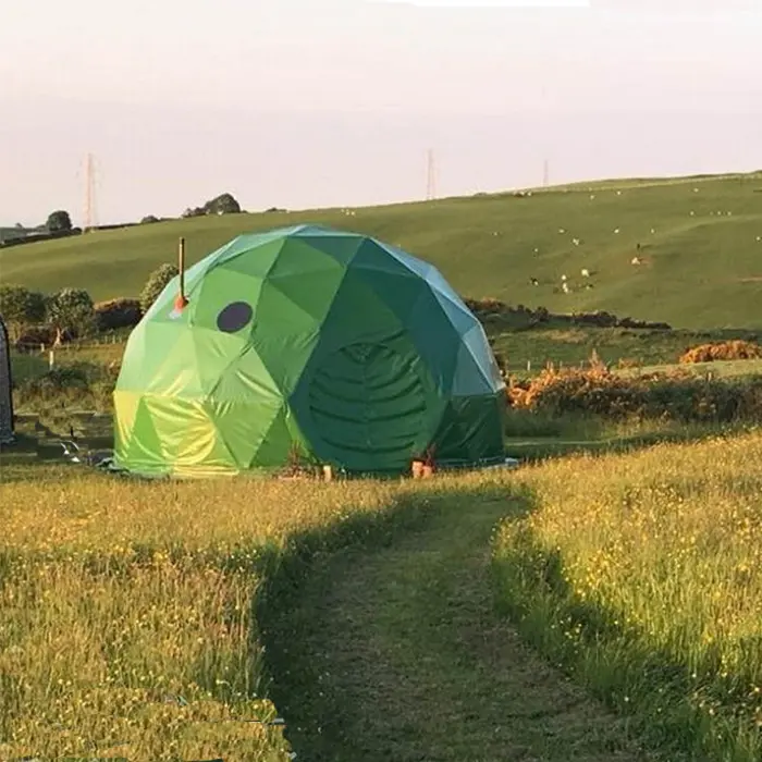 Abri de Camping, sphère en plastique, facile à monter