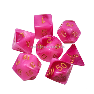 Jeu de <span class=keywords><strong>dés</strong></span> RPG en acrylique polyédrique à couleur changeante pour D & D et jeux de rôle-<span class=keywords><strong>Dés</strong></span> DND personnalisables avec effet dégradé - Product Image 5