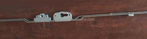 Manija de Puerta Corredera Moderna en Forma de D con Juego de Herrajes para Cilindro y Varilla Espagnolette - Product Image 5