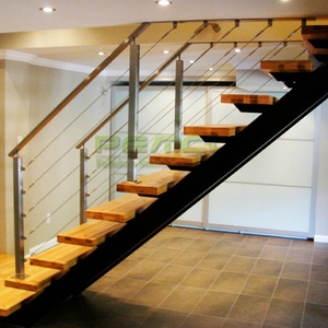 Personalizado 304 de acero inoxidable 316 balaustrada barandilla Barandilla de escalera diseños <span class=keywords><strong>terraza</strong></span> barandilla - Product Image 2