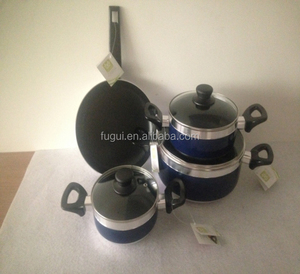 Ensemble d'ustensiles de cuisine populaire en ALUMINIUM, pour cadeaux, <span class=keywords><strong>moins</strong></span> cher d'usine, 5 ou 7 pièces - Product Image 1