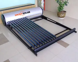 Shower Hot Water Non-pressure Solar Water Heater Slope Roof Solar Heater without back Frame