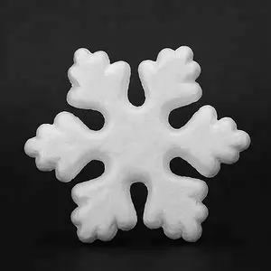 Yiwu High Quality Polystyrene Foam Christmas 3d Snowflake For Decoration