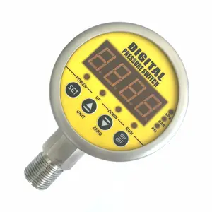 Contrôleur de pressostat numérique eau/huile/gaz différentiel de haute précision de MD-800E