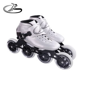<span class=keywords><strong>Patines</strong></span> en Línea Profesionales <span class=keywords><strong>de</strong></span> Alta Gama, Completamente <span class=keywords><strong>de</strong></span> Fibra <span class=keywords><strong>de</strong></span> Carbono, con 4 Ruedas Grandes <span class=keywords><strong>de</strong></span> PU - Product Image 2