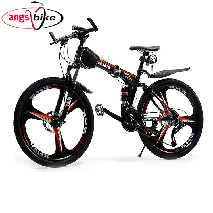 Nuovo stile moto sportive 26 "Pieghevole 21 Velocità Mountain Bike Bicicletta Scuola di Sport