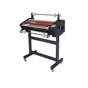 Máquina laminadora de tarjetas de plástico frío y caliente, laminadora a2 barata de China fm650