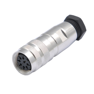 M16 Seri IP67 2 3 4 5 6 7 8 12 14 19 24 Pin M16 Konektor Kedap Air Melingkar - Product Image 2