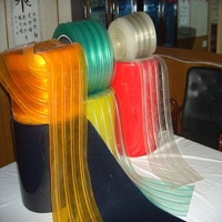 Fabricant chinois de plastique, rideau en plastique PVC transparent