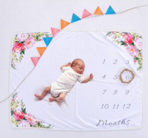 2018 nouvelle chine produits 100% polyester tricoté super doux chaud pola d'étape bébé polaire <span class=keywords><strong>couverture</strong></span> - Product Image 1