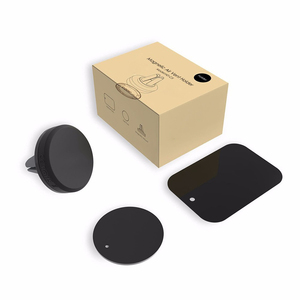 <span class=keywords><strong>Amazon</strong></span> <span class=keywords><strong>venta</strong></span> Caliente Negro De Ventilación de Aire ABS Magnética Sostenedor Del Coche Del Teléfono Móvil - Product Image 6