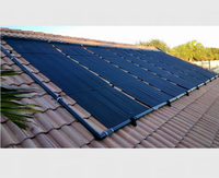 Hersteller Top-Qualität billig hoch effizient neue Outdoor-Verwendung starre Kunststoff Solarstrom Pool heizung über dem Boden zum Verkauf