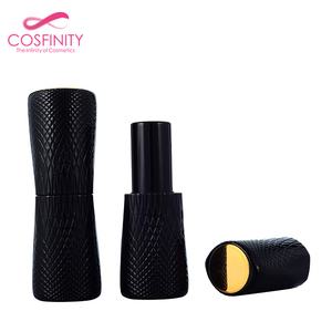 Superficie de aluminio delgado recipiente protector labial tubo de lápiz labial negro etiqueta mágica belleza de lujo privado - Product Image 6