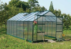 الزجاج الدفيئة التجارية مع نظام استزراع مائي - Product Image 6