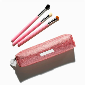 للبيع بالجملة فرش مكياج 3 سيغما مجموعة ظلال العيون من الصوف مع فرشاة مستديرة الرأس على شكل مروحة - Product Image 3