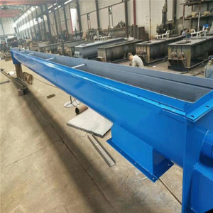 Talaş ve odun yongaları için eğimli taşıma burgu vidalı konveyör - Product Image 6