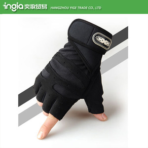 Doux Demi Doigt Gants Sports de Plein Air Vélo D'exercice Vélo Poids De Levage Gym Formation Gants - Product Image 1