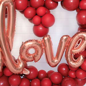 2019 venta al por mayor 40 pulgadas frase <span class=keywords><strong>amor</strong></span> helio globos <span class=keywords><strong>de</strong></span> papel <span class=keywords><strong>de</strong></span> aluminio <span class=keywords><strong>de</strong></span> boda Día <span class=keywords><strong>de</strong></span> San Valentín - Product Image 2