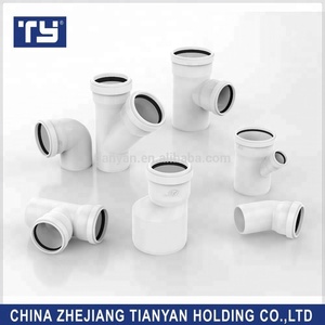 PVC <span class=keywords><strong>UPVC</strong></span> Nhựa Ống Nước Ổ Cắm O Vòng Cao Su Khớp Nối Ống Phụ Kiện - Product Image 3