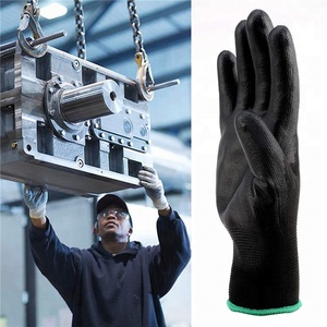 Guantes de <span class=keywords><strong>PU</strong></span> Protectores de Seguridad con Recubrimiento de <span class=keywords><strong>PU</strong></span> e Impresión de Logotipo Personalizado - Product Image 4
