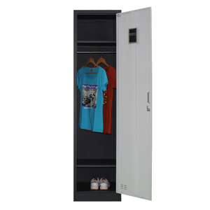 Gabinete de acero de una sola puerta <span class=keywords><strong>vintage</strong></span> con cerradura de llave Antiguo de 1 nivel de metal Almirah Casillero barato - Product Image 1