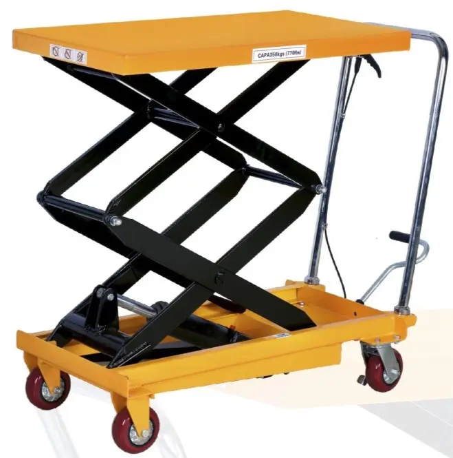 100kg 300kg 500kg 1000kg Fixed electric hand mini hydraulic scissor lift platform