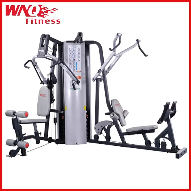 WNQ-518BL Funktions trainer Fitness geräte Multi 3 Station Fitness geräte Integriertes Training Heim-Fitness geräte