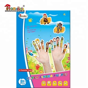Juego <span class=keywords><strong>de</strong></span> Marionetas <span class=keywords><strong>de</strong></span> <span class=keywords><strong>Dedo</strong></span> <span class=keywords><strong>de</strong></span> <span class=keywords><strong>Papel</strong></span> Creativo <span class=keywords><strong>con</strong></span> Historias <span class=keywords><strong>de</strong></span> Animales para Niños - Product Image 5