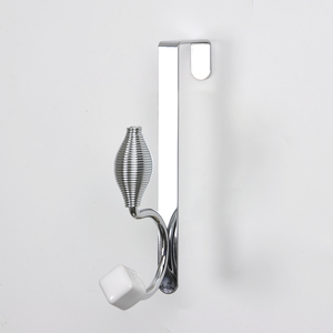 Gancho de ducha colgante de pared en forma de J con pegatina extraíble - Product Image 5