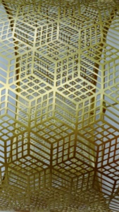 Trang Chủ Trang Trí Công Nghiệp Vàng Vòng Thép Không Gỉ Nhôm Đục Lỗ Khung Kim Loại Laser Cut Đèn Shades Bao Gồm Cho Đèn - Product Image 5