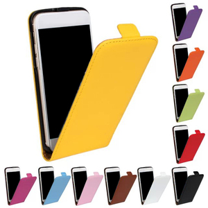 Flip Pu cuir cas de téléphone pour iphone6, Pur couleur <span class=keywords><strong>phoen</strong></span> cas pour iphone6, Main en cuir téléphone cas - Product Image 2