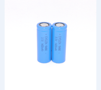 Baterai Li-ion 3.7V 18500 Isi Ulang dengan Tab Baterai lion 18490