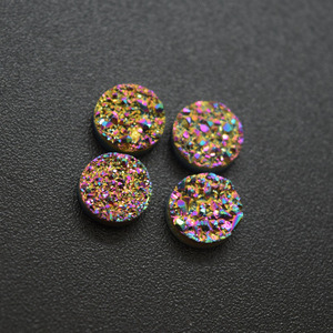 سعر المصنع قوس قزح الأحمر العقيق الطبيعية <span class=keywords><strong>Druzy</strong></span> - Product Image 2
