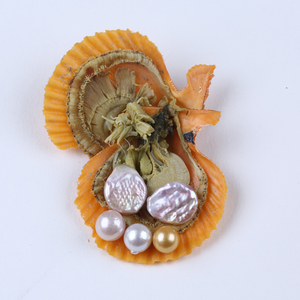 Grande <span class=keywords><strong>perla</strong></span> regalo per feste conchiglia ostrica rossa acqua salata <span class=keywords><strong>con</strong></span> <span class=keywords><strong>perla</strong></span> 6-8mm - Product Image 2