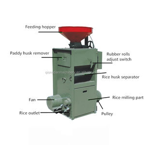 Machine électrique pour friture et polir le riz, appareil entièrement automatique - Product Image 3