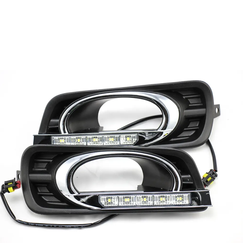 COB Mobil Lampu Led Baru Kualitas Tinggi COB 12 V Lari Siang Hari untuk Honda City 2012 - 2014