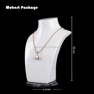 Webest High End Sieraden Tonen Lak Lak Sieraden Display Stand Sieraden Display Sets Ketting Cases & Displays Terugbetaald