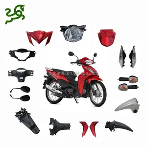 110cc Motorcycle Spare Parts Wave110 Wave 110s Complete Plastic Body Fenders And Side Covers