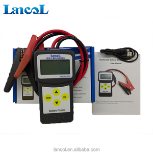 Chất lượng cao 12V Micro 200 30-200ah Pin Xe Tester 30-200ah Công suất Analyzer sức khỏe Analyzer - Product Image 2