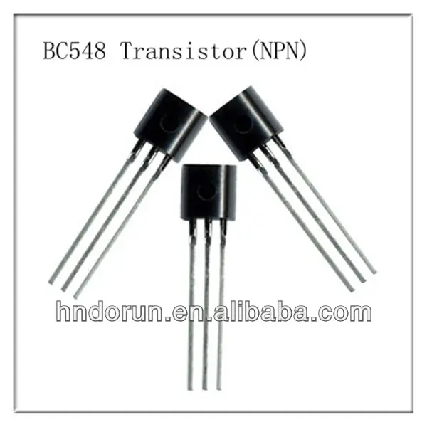 BC548 NPN Epitassiale Del Silicone Del Transistore 30V TO-92 pacchetto
