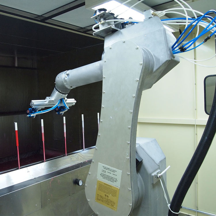 Adapté aux besoins du client de Revêtement de Poudre Automatique De Ligne De Pulvérisation Cabine