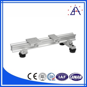 <span class=keywords><strong>Ile</strong></span> <span class=keywords><strong>maurice</strong></span> Grain de bois en aluminium extrudé profils de piste - Product Image 2