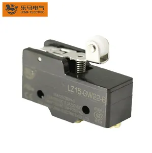 LZ15-GW22-B Mechanical Short Hinge Plastic Roller Lever Magnetic Micro Switch