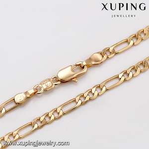 Collier indien plaqué or 18k, bijou simple <span class=keywords><strong>et</strong></span> délicat, nouveau design à la mode, 43649 - Product Image 5
