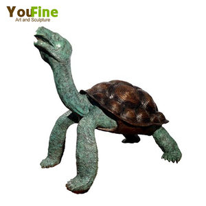 Antique Thủ Công Mỹ Nghệ Đồng HandMade Bronze Tượng Rùa Và Trẻ Em Điêu Khắc Để Bán - Product Image 6