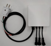 Compteur d'énergie intelligent Wi-Fi triphasé à pince, équipement de mesure de puissance pour la gestion énergétique domestique