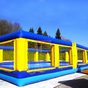 ZZPL inflatable beach/water volleyball court/field/pool for sale