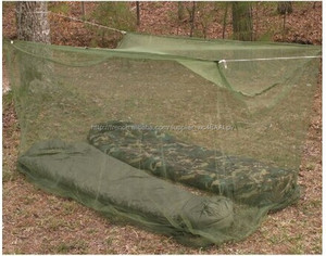 100% polyester couleur vert olive armée / moustiques militaire / insecticide <span class=keywords><strong>moustiquaire</strong></span> <span class=keywords><strong>imprégnée</strong></span> - Product Image 1