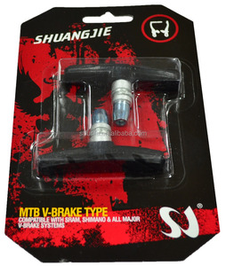 Offre Spéciale – Plaquettes de Frein V-Brake pour <span class=keywords><strong>VTT</strong></span> de Haute Qualité à Prix de Gros / Patins de Frein V-Brake pour Vélo - Product Image 1