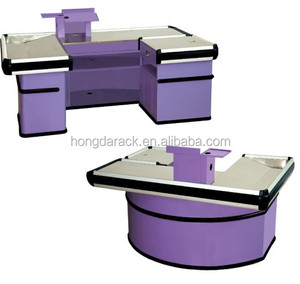 Nuevo Mostrador de Caja Registradora, Último Modelo para Centro Comercial, Se Puede Ensamblar, Caja para Supermercado - Product Image 1